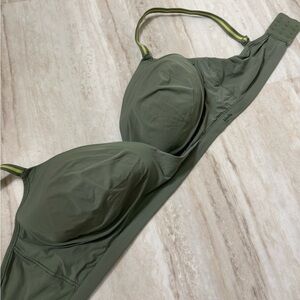Kindly Olive Green Underwire Bra
